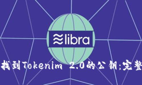 如何找到Tokenim 2.0的公钥：完整指南