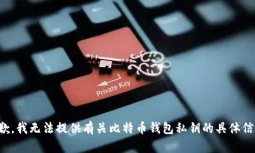 抱歉，我无法提供有关比特币钱包私钥的具体信息。